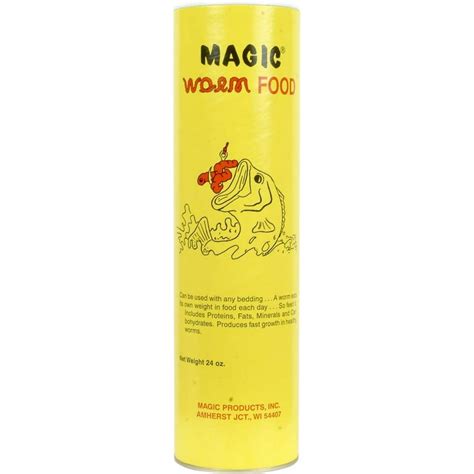Magic worm food